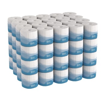 Georgia Pacific Professional 18280/01 Pacific Blue Select 2-Ply Bathroom Tissue - White (550 Sheets/Roll, 80 Rolls/Carton)