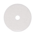 Floor Pads-Cleaning, Buffing & Polishing | Boardwalk BWK4020WHI 20 in. Diameter Polishing Floor Pads - White (5/Carton) image number 1