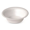 Perforated Roll & Hand Towels | Dart 12BWWCR 12 oz. Concorde Foam Bowls - White (125/Pack) image number 1