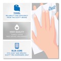 Perforated Roll & Hand Towels | Scott 43959 1-Ply 7.5 in. x 900 ft. Pro Hard Roll Paper Towels with Absorbency Pockets for Scott Pro Dispenser - Blue Core Only (6/Carton) image number 11