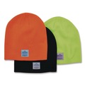 Head & Face Protection | Ergodyne 16812 N-Ferno 6812 One Size Fits Most Rib Knit Beanie - Black image number 1