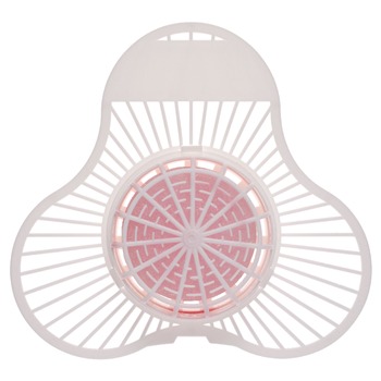 Fresh Products 4USPB-F-012I072M-20 4 oz. Para Urinal Screen with Deodorizer Block - Cherry Scent (1 Dozen)