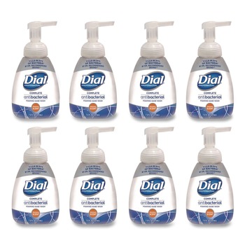 HAND SOAPS | Dial Professional 02936CT 7.5 oz. Antibacterial Foaming Hand Wash - Original Scent (8/Carton)