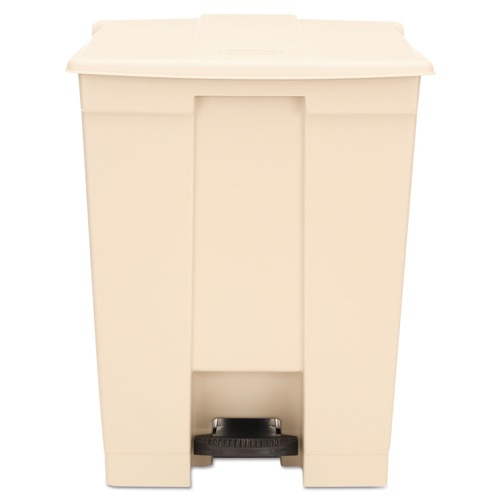 Indoor Waste Receptacles | Rubbermaid Commercial FG614600BEIG 23 Gallon Polyethylene Step-On Receptacle - Beige image number 0