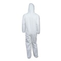 Cleaning Cloths & Wipes | Ansell KCC 44327 A40 Elastic-Cuff and Ankle Hooded Coveralls - 4X-Large White (25/Carton) image number 2