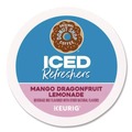 Coffee - Caffeinated | The Original Donut Shop 5000382824 ICED Refreshers K-Cup Pods - Mango Dragonfruit Lemonade (20/Box) image number 1