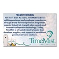 Air Fresheners & Odor Eliminators | TimeMist 1042686 5.3 oz. Aerosol Spray Premium Metered Air Freshener Refill - Baby Powder (12/Carton) image number 1