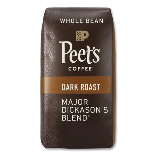 Coffee - Caffeinated | Peet's Coffee & Tea 500705 1 lbs. Bag Major Dickason's Blend Whole Bean Coffee image number 0
