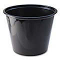 Cups | Fabri-Kal 000000000009505146 5.5 oz. Plastic Portion Cups - Black (2500/Carton) image number 0
