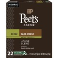 Coffee - Caffeinated | Peet's Coffee & Tea 5000363996 K-Cups - House Blend Decaf (22/Box) image number 0
