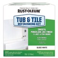 Paint & Paint Supplies | Rust-Oleum 384165 Specialty Tub and Tile Refinishing Kit, Gloss White, Quart, 4 Kits/Carton image number 1