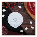 Cup Lids | Dart 8FTL Lift 'n' Lock 8 oz. Foam Cup and Container Lids - White (1000/Carton) image number 5