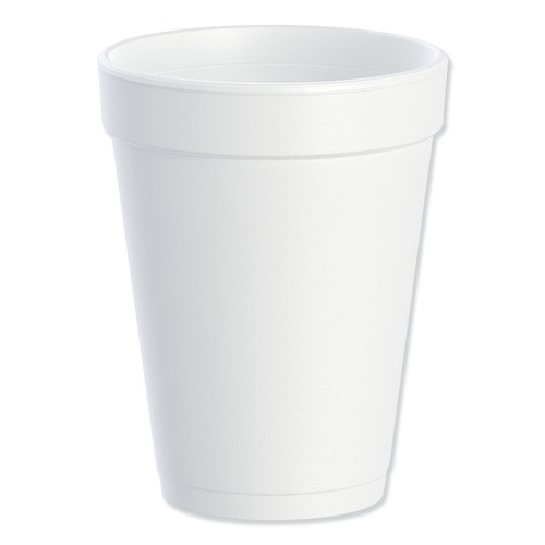 Cups | Dart 14J16 14 oz. Foam Drink Cups - White (1000/Carton) image number 0