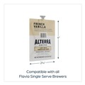 Coffee - Caffeinated | FLAVIA 48009 0.23 oz. Pouch Alterra Coffee Freshpack - French Vanilla (100/Carton) image number 7