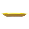 Food Containers & Lids | GEN 8PYEL 10.8 in. x 8.82 in. x 1.5 in. #8P Meat Trays - Yellow (200/Carton) image number 2