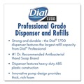 Soap Dispensers | Dial Professional 20078 Dial 1700 12.66 in. x 7.07 in. x 3.95 in. 1.7 Liter Manual Dispenser - Pearl (3/Carton) image number 5