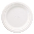 Plates | Chinet 21226 6-3/4 in. Round Classic Paper Plates - White (1000/Carton) image number 0