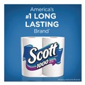 Perforated Roll & Hand Towels | Scott 10060 1-Ply 4.1 in. x 3.7 in. Septic Safe Toilet Paper - White (48/Carton) image number 7