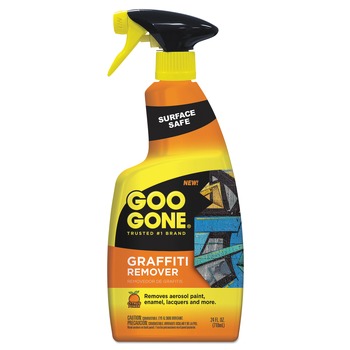 PAINT GRAFFITI AND GUM REMOVERS | Goo Gone 2132 24 oz. Spray Bottle Graffiti Remover (4/Carton)