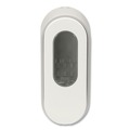 Soap Dispensers | Dial Professional 1700034055 3.75 in. x 3.38 in. x 8.75 in. 15 oz Versa Dispenser for Pouch Refills - Light Gray/White (6/Carton) image number 1
