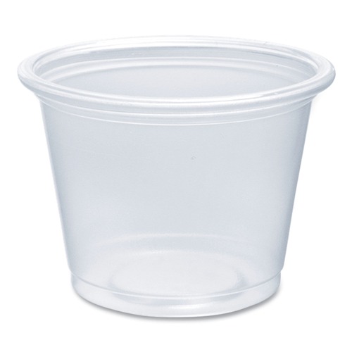 Cups | Dart 100PC 1 oz. Conex Complements Portion/Medicine Cups - Clear (2500/Carton) image number 0