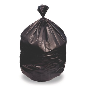 PRODUCTS | Heritage H9250AK 46 in. x 50 in. 60 gal. 1.5 mil Linear Low Density Stock Trash Bags - Black (100/Carton)