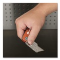 Knives & Multi-Purpose Tools | Great Neck 74201 3.5 in. Aluminum Handle Quick Change Lock Back Utility Knife - Orange image number 10
