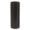 Low-Density Trash Bags | Earthsense Commercial 1506839 24 in. x 23 in. 10-Gallon 0.85 mil. Linear Low Density Recycled Can Liners - Black (500/Carton) image number 2