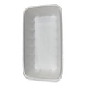 Food Containers & Lids | GEN 10KWH 10.75 in. x 5.95 in. x 1.87 in. No. 10K Foam Meat Trays - White (250/Carton) image number 1
