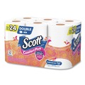 Toilet Tissues | Scott 47618 ComfortPlus 1-Ply Septic Safe Toilet Paper Double Roll Bath Tissue - White (48/Carton) image number 2