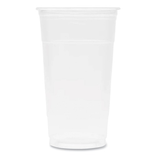 Cups | Karat C-KC32 32 oz. PET Plastic Cups - Clear (300/Carton) image number 0