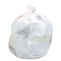 High-Density Trash Bags | Heritage Z6037LN R01 30 in. x 37 in. 8 mic 30 Gallon High-Density Waste Can Liners - Natural (500/Carton) image number 2