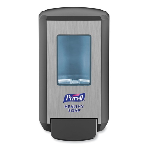 Soap Dispensers | PURELL 5134-01 CS4 4.88 in. x 8.8 in. x 11.38 in. Push-Style Soap Dispenser - Graphite (1/Carton) image number 0