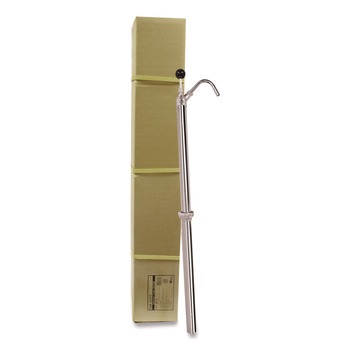 WATER AND SOLVENT PUMPS | Boardwalk 517108 22 oz 42.5 in. Tall Steel Bottle Pump - Chrome (6/Carton)