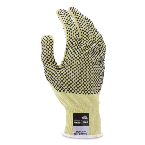 Gloves & Glove Accessories | MCR Safety 9396S CutPro Kevlar Gloves 9396 Yellow/Black Small Pair image number 0
