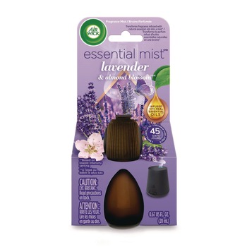 Air Wick 62338-98552 0.67 oz. Essential Mist Refill - Lavender and Almond Blossom (6/Carton)