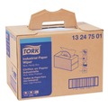 Cleaning Cloths & Wipes | Tork 13247501 12.8 x 16.5 4-Ply Industrial Paper Wiper - Blue/Unscented (180/Carton) image number 2