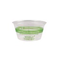 Cups | World Centric CPCS2S 2 oz PLA Souffle Cold Cups - Clear (2,000/Carton) image number 0