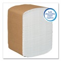 Dispenser Napkins | Scott 98740 13 in. x 12 in. 1-Ply Full-Fold Dispenser Napkins - White (6000/Carton) image number 1