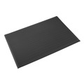 Floor Mats | Crown FL 2436BK 24 in. x 36 in. Ribbed Vinyl Anti-Fatigue Mat - Black image number 0
