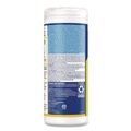 Cleaning Cloths & Wipes | LYSOL Brand 19200-81145 7 in. x 7.25 in. 1-Ply Disinfecting Wipes - Lemon and Lime Blossom, White (35 Wipes/Canister, 12 Canisters/Carton) image number 2