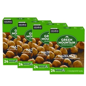 Green Mountain Coffee 5000330120 Hazelnut Coffee K-Cups (96/Carton)