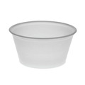 Cups | Pactiv Corp. YS200 2 oz. Plastic Portion Cup - Translucent (2400/Carton) image number 0
