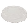Food Containers & Lids | WNA WNA A16PETDM 16 in. Diameter x 2.75 in. Caterline Plastic Dome Lids - Clear (25/Carton) image number 2