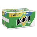 Perforated Roll & Hand Towels | Bounty 80798316 Select-a-Size 5.9 in. x 11 in. 2-Ply Kitchen Roll Paper Towels - White (12/Carton) image number 1