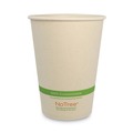 Food Containers & Lids | World Centric BO-SU-32 32 oz 4.4 in. Diameter x 5.8 in. h No Tree Sugarcane Paper Bowls - Natural (500/Carton) image number 0