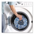 Mop Heads | O-Cedar 172092CT Rinse Clean Microfiber Refill Custom Size for Rinse Clean Mop System - Blue/White (6 Packs/Carton) image number 4