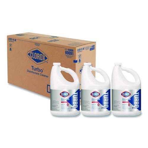 Disinfecting & Cleaning Solutions | Clorox 60091 Turbo Pro 121 oz Disinfectant Cleaner for Sprayer Devices (3/Carton) image number 0