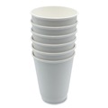 Cups | Boardwalk BWKDW12HCUP 12 oz. Double-Walled Paper Hot Cups - White (500/Carton) image number 2