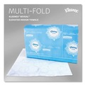 Perforated Roll & Hand Towels | Kleenex 46321 2-Ply 8 in. x 9.4 in. Reveal Multi-Fold Towels - White (16/Carton) image number 7